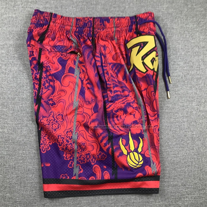 Pantalone Toronto Raptors Special Year Of The Tiger Rojo